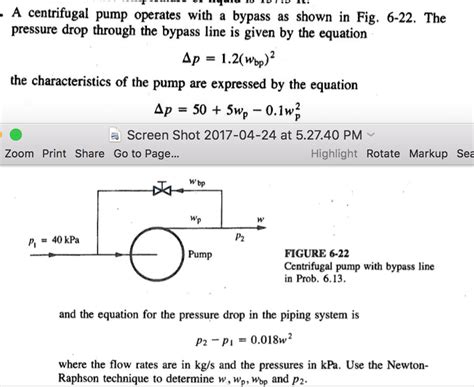 centrifugal pump bypass|Question: What is the role of the bypass lines and how  .